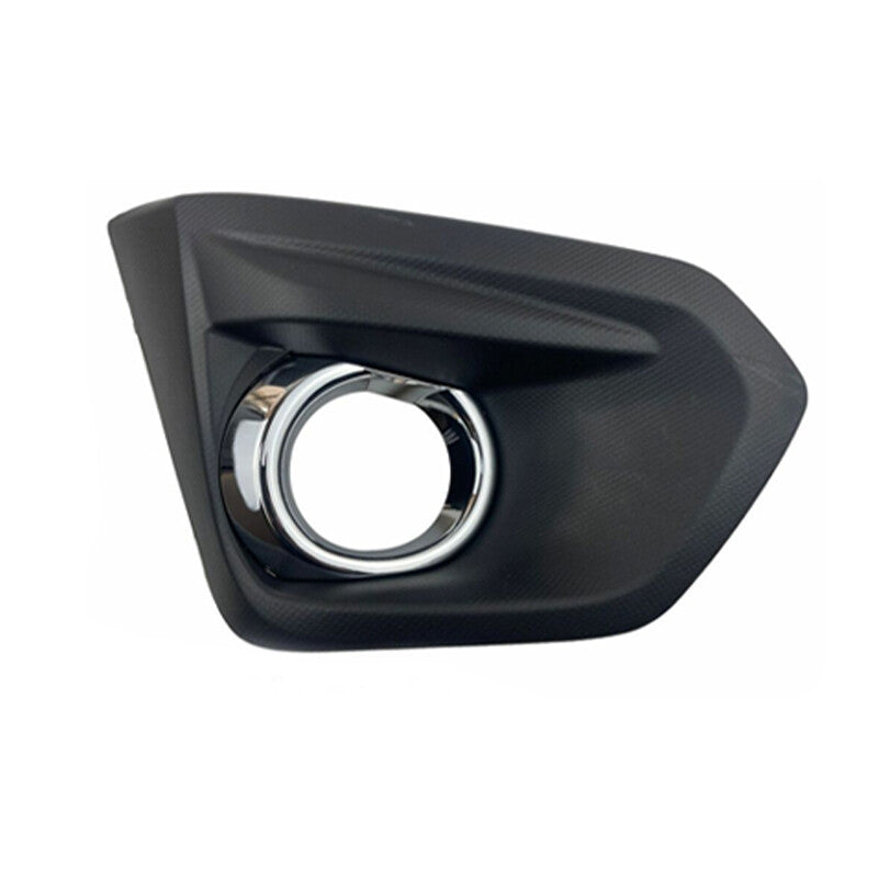 Pair Front Fog Light Bezel Set W/Glossy Black Trim for Subaru Impreza 2012-2014
