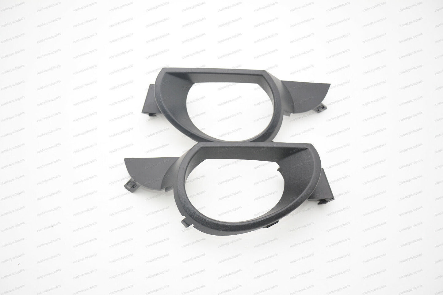 1Pair Front Bumper Fog Light Lamp Cover Bezel Trim Frame for Audi Q7 2006-2009