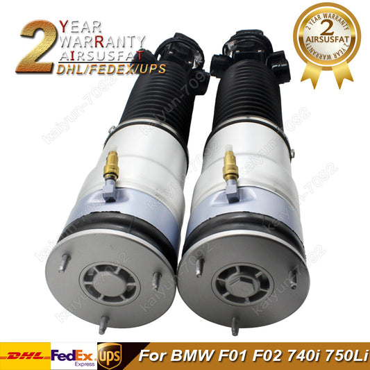 2x Rear Air Suspension Shock Struts W/ADS for BMW F01 F02 740i 750Li 37126791676