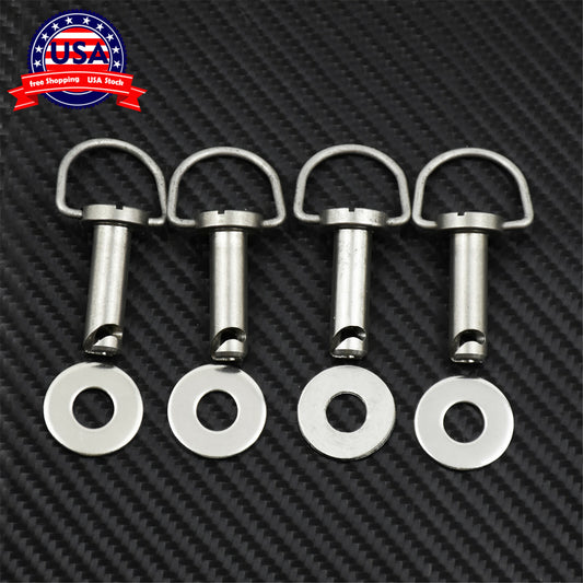 Saddlebag Mounting Pin Bolts Fit for Harley Touring Road King Limited Softail