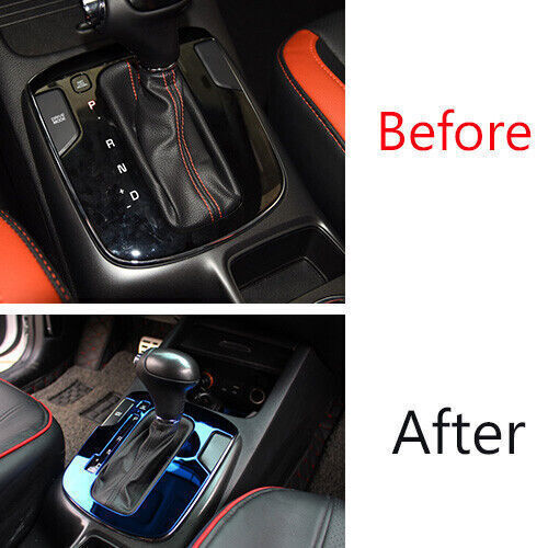 Middle Console Gear Shift Cover Trim 1 for Kia K3 Forte 2017-2018 Blue Titanium