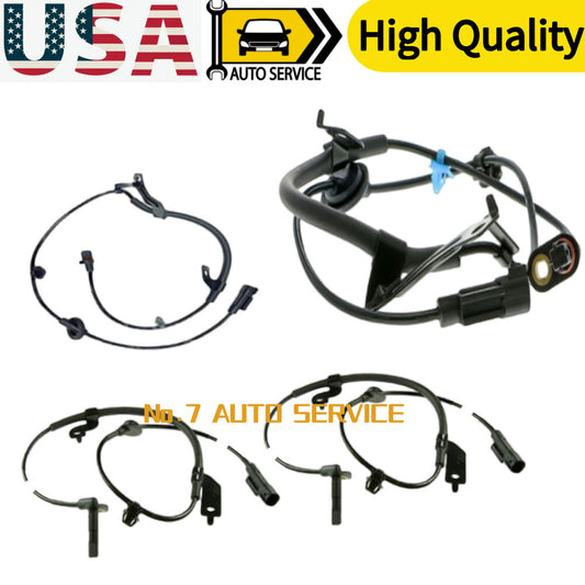 4 ABS Wheel Speed Sensor Front Rear Left Right Fits: for Mitsubishi Lancer Outlander