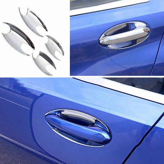 for BMW 3-Series G20 2019-2023 ABS Chrome Exterior Side Door Bowl Cover Trim 4P