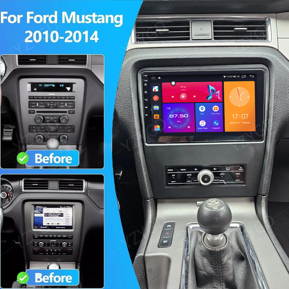 10 Apple Carplay for Ford for Mustang 2010-2014 Android Car Radio StereoGPS Screen