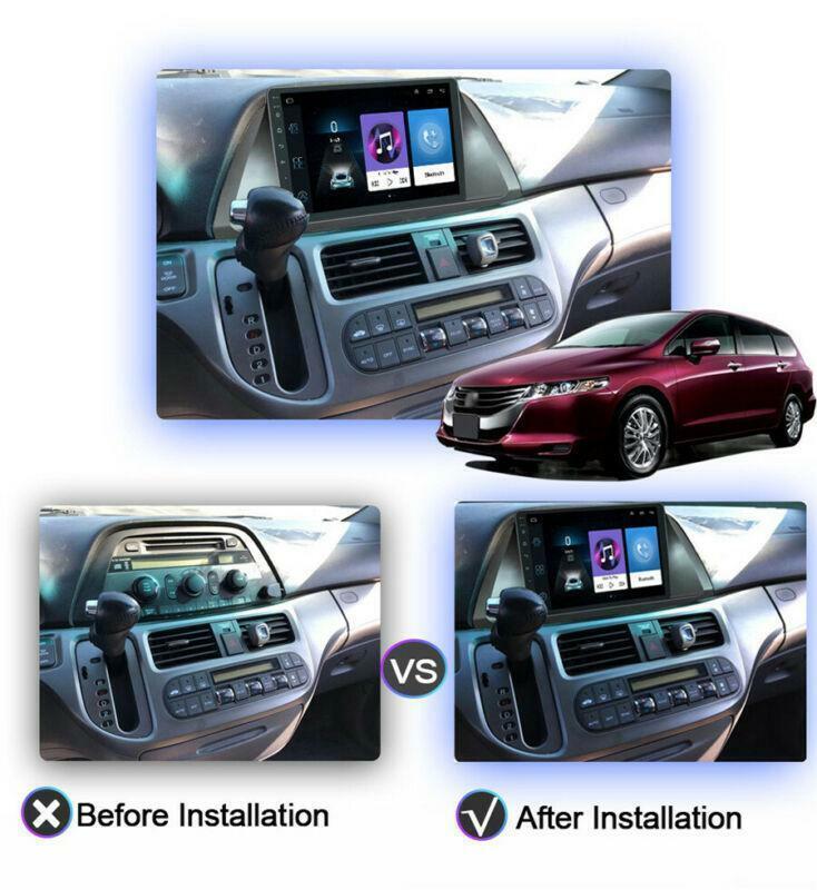 For 05-10 for Honda Odyssey US Version 9 Android 10.1 Stereo Radio Player GPS Wifi