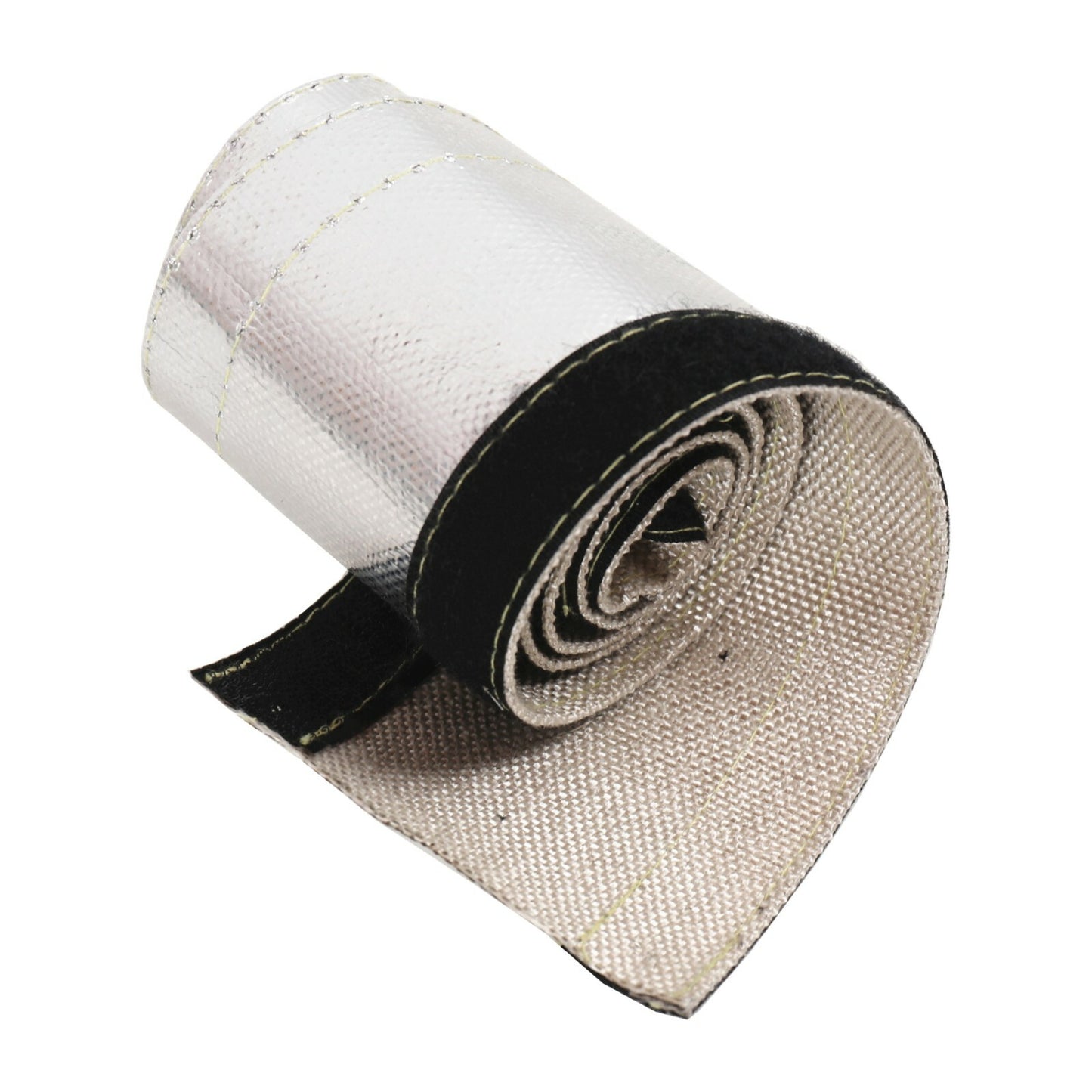 Metal heat shield cover insulated wire conduit cover wrapped loom 1-1/2 inch ID 3.3 ft