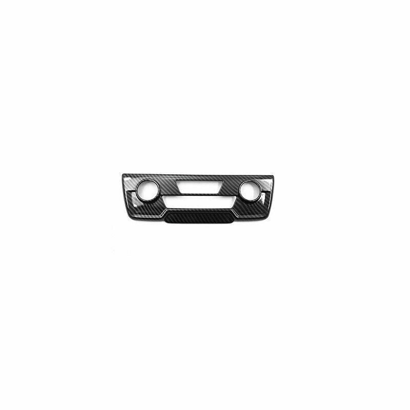 Console AC Switch Control Panel Trim 1X for Honda CRV 2017-2022 ABS Carbon Fiber