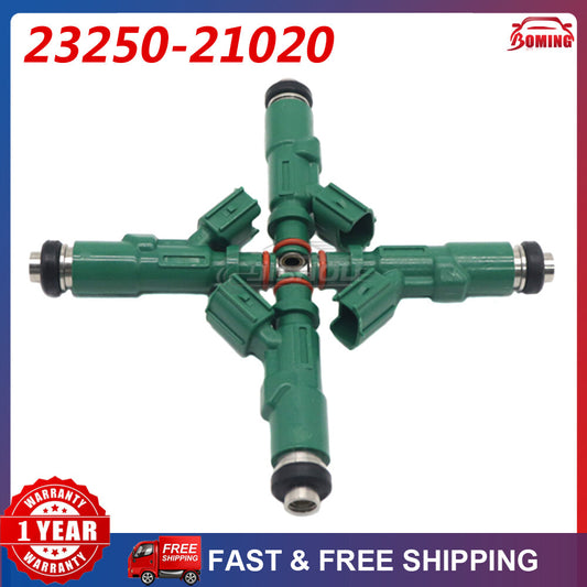 23250-21020 new Fuel Injectors for Toyota Echo Prius for Scion XA XB 2000 - 2009 4 Pieces