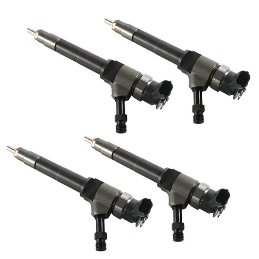 4-pack common rail fuel injectors for Ford Ranger and for Mazda BT50 0445110249