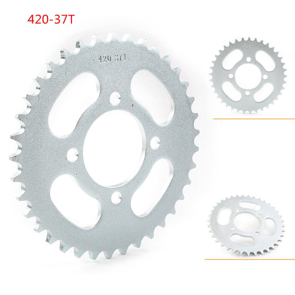 420 Chain Rear Sprocket 37 Tooth 50cc 70 110cc Dirt Pit Bike Chinese ATV Taotao