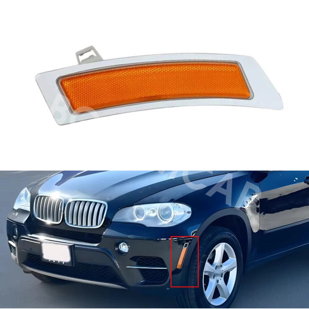 Front Left Right Marker Reflector Light Fit for BMW for X5 E70 xDrive35i 2011-2013