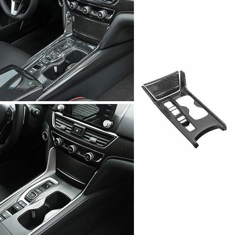 for Honda Accord Hybrid 2018-2022 Carbon Fiber Center Console Gear Shift Panel