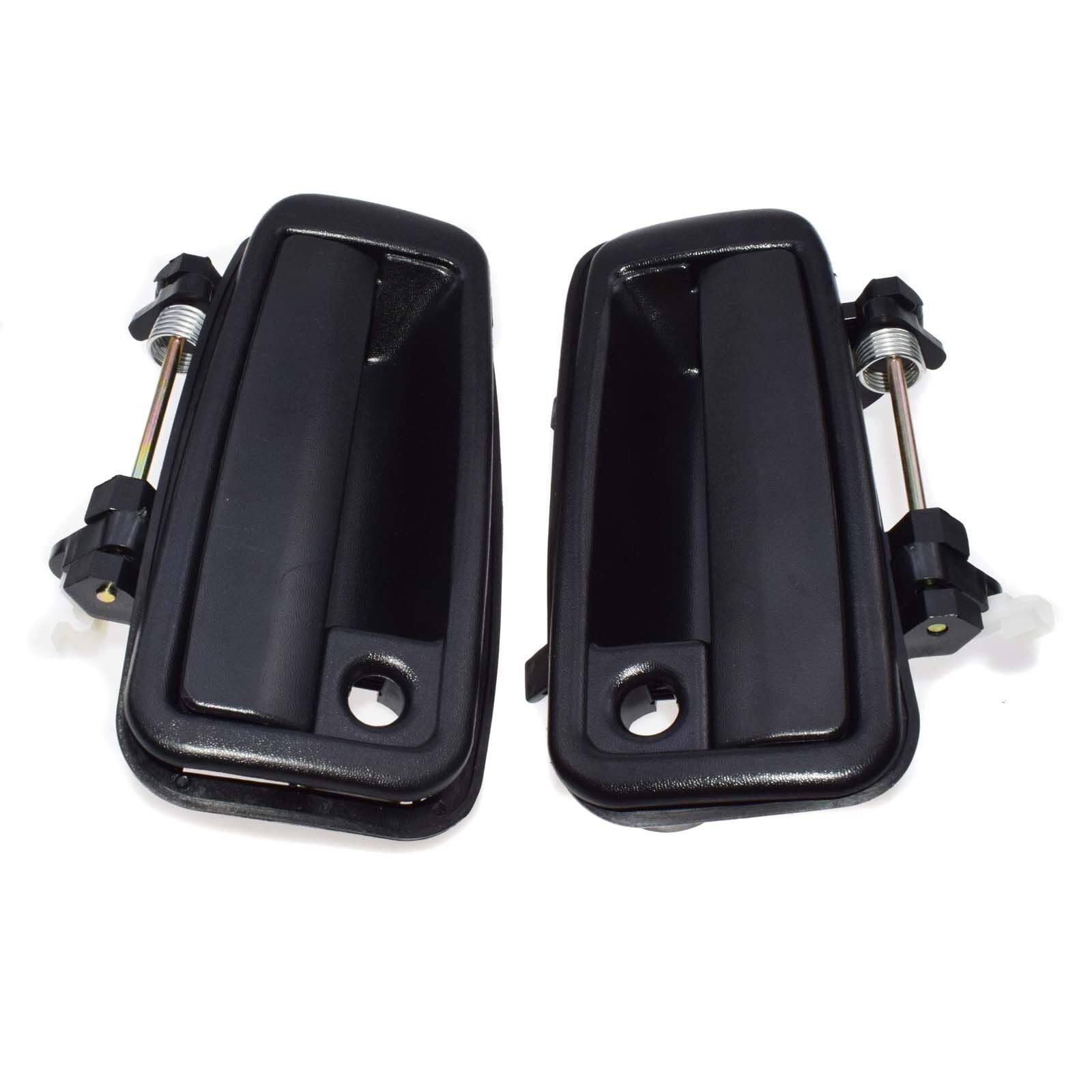 for Toyota for Corolla 88-92 69220-12110 Outside Door Handle Front Left Right Black