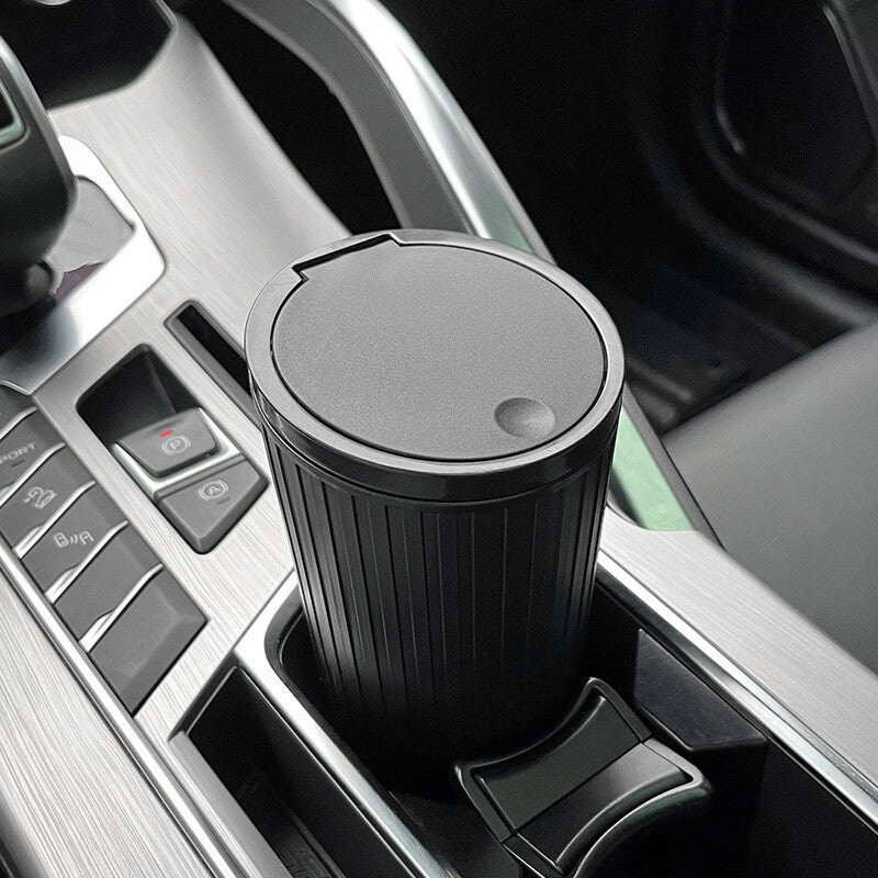 Black Car/Office Trash Can,multipurpose Organizers Storage Box, Rubbish Bin