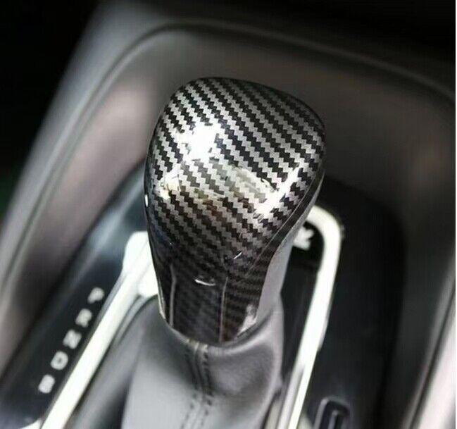 Carbon fiber Look Gear Shift Knob protective cover trim for Toyota for Camry 2018 - 2023 for Corolla