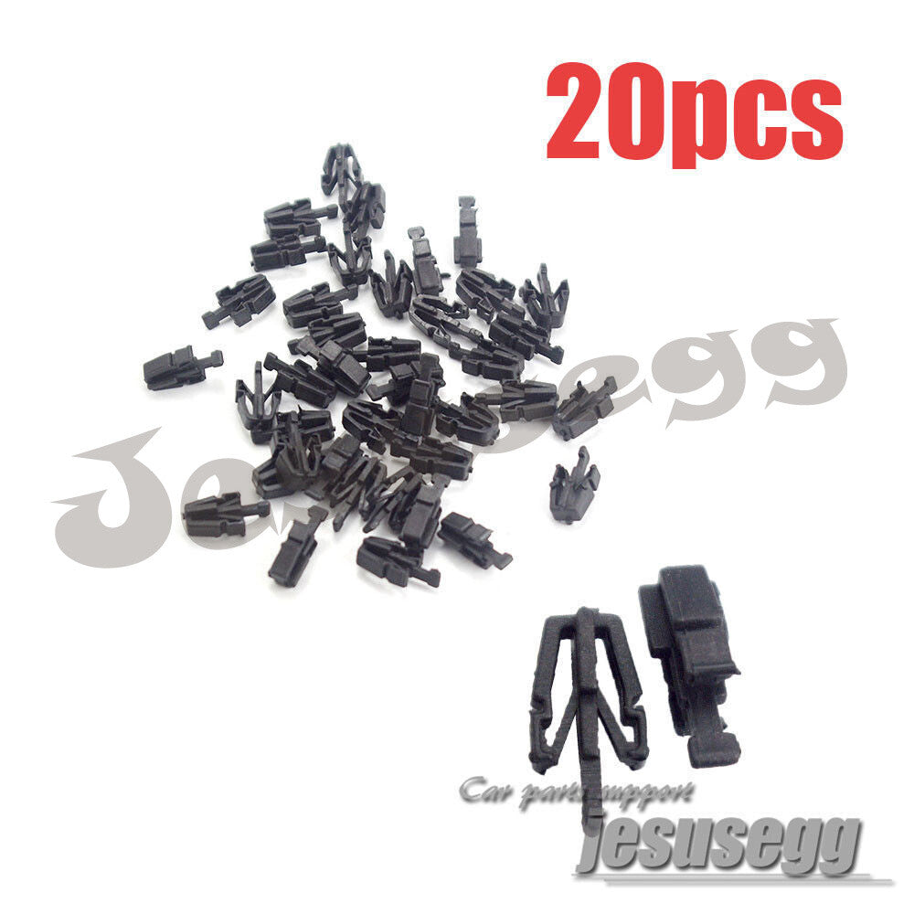 20Pcs Nylon Grille Mounting Clips for Honda for Mitsubishi for Toyota for Isuzu MB153825