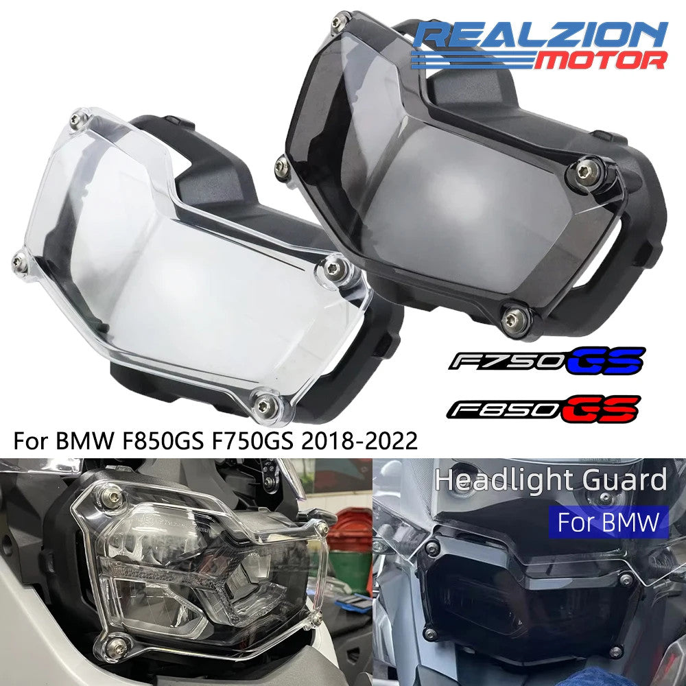 REALZION F750GS F850GS Motorcycle Headlight Guard Protector Cover Head Lamp