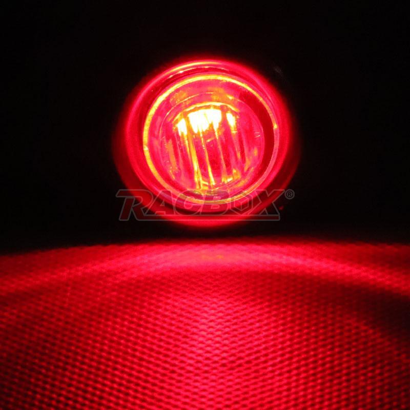 20X 3/4 12V Marker LIGHTS LED Bullet Amber Red Truck Trailer RV Round Side Lamp