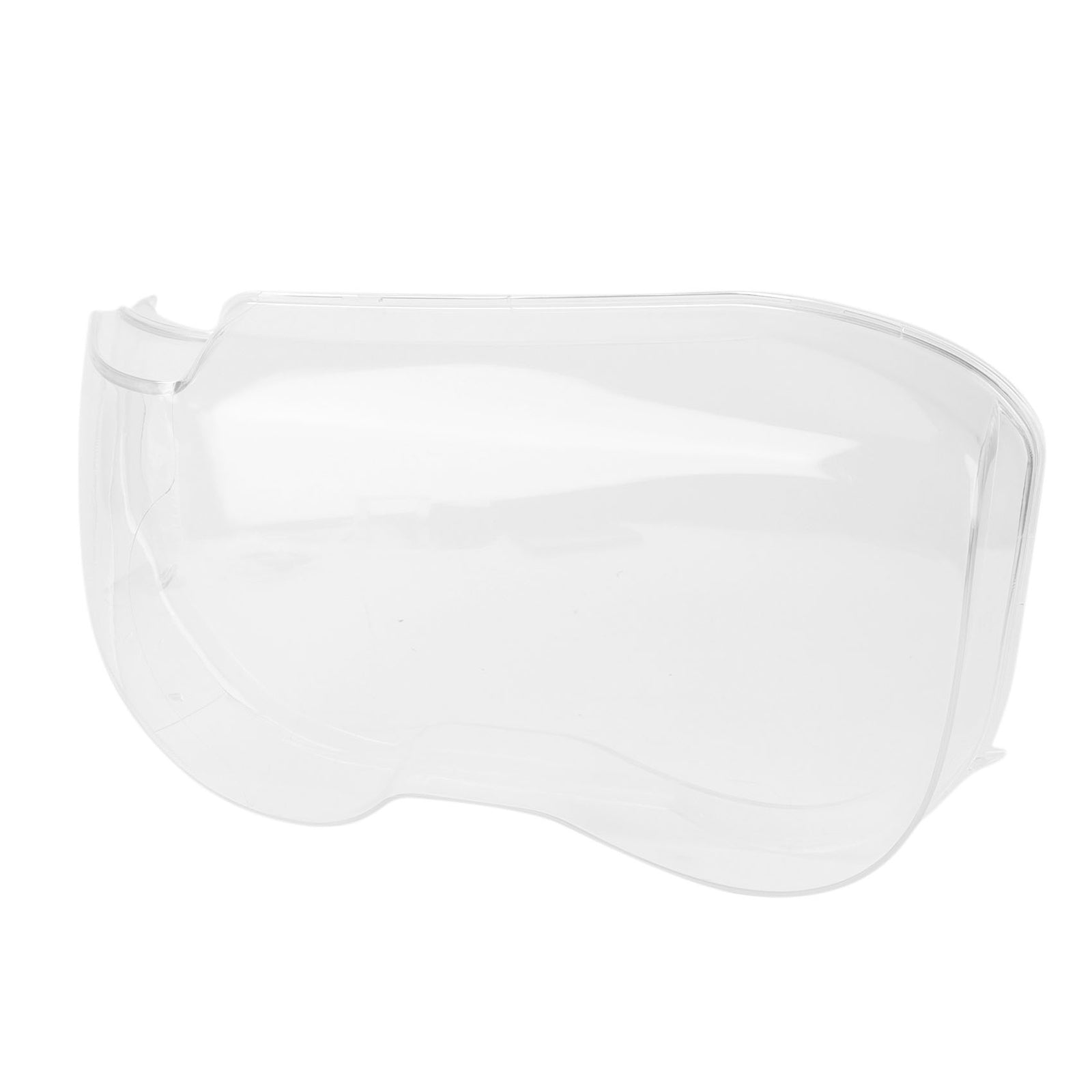 Right front light lens cover for BMW 7 Series E65 2002-2005, transparent.