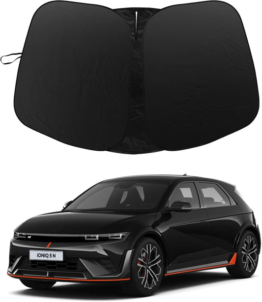 Fit 2022-2025 for Hyundai Ioniq 5 Car Front Windshield Sun Shade Reflective UV Cover