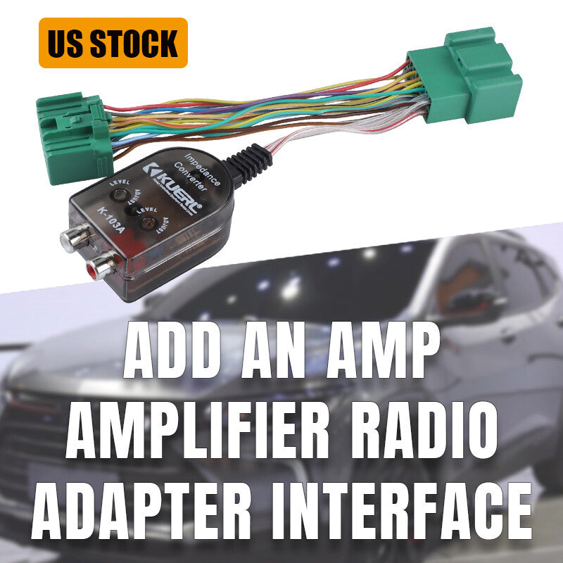 Radio Adapter Add An Amp Amplifier Interface For 2014-2020 for Chevy for GMC 71-2107