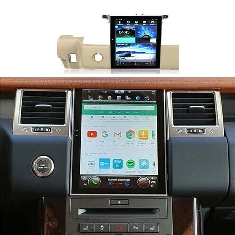 GPS Navigation for Land Rover for Range Rover Sport Android 12.1 Touchscreen radio