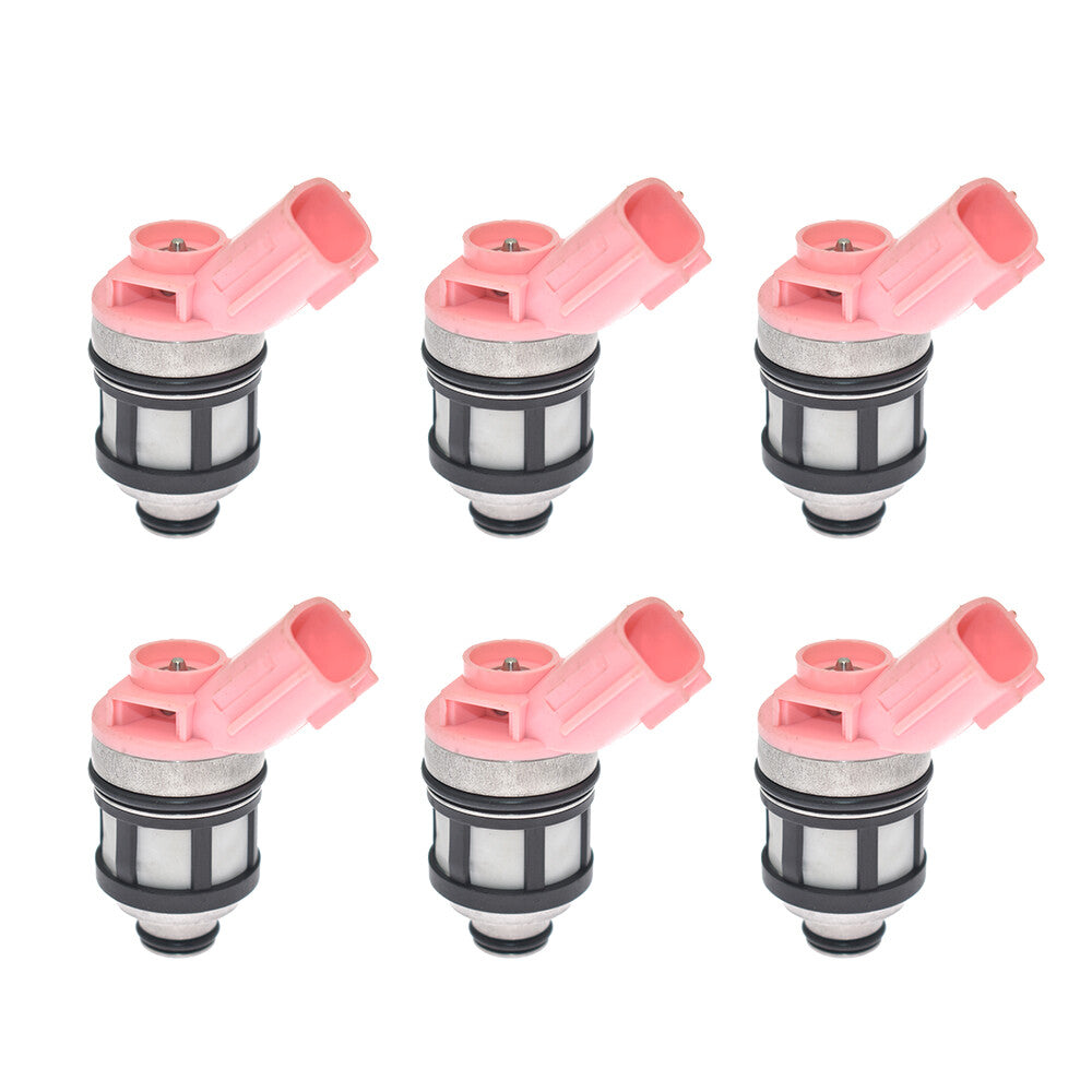 6x JS23-4 Fuel Injectors for Nissan Frontier 1998-2004 Quest 1995-2003 3.3L V6