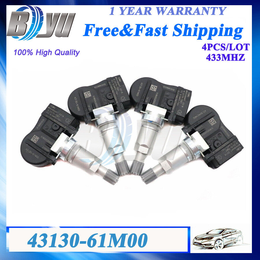 TPMS Tire Pressure Sensor 4PCS for Suzuki for Swift SX4 Alto Baleno for Jimny Vitara