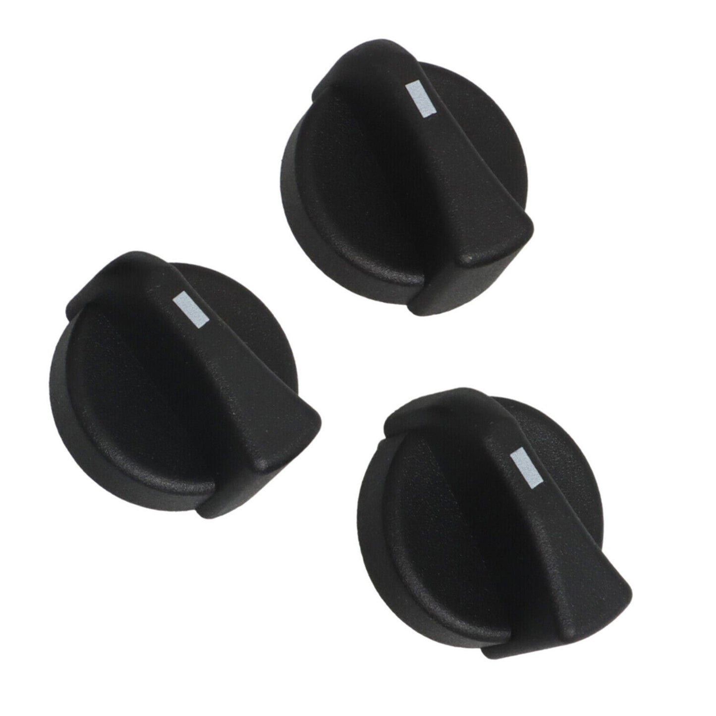 3x AC Heater Control Knobs Kits for Peterbilt Models 1987-2011 121-0001-000