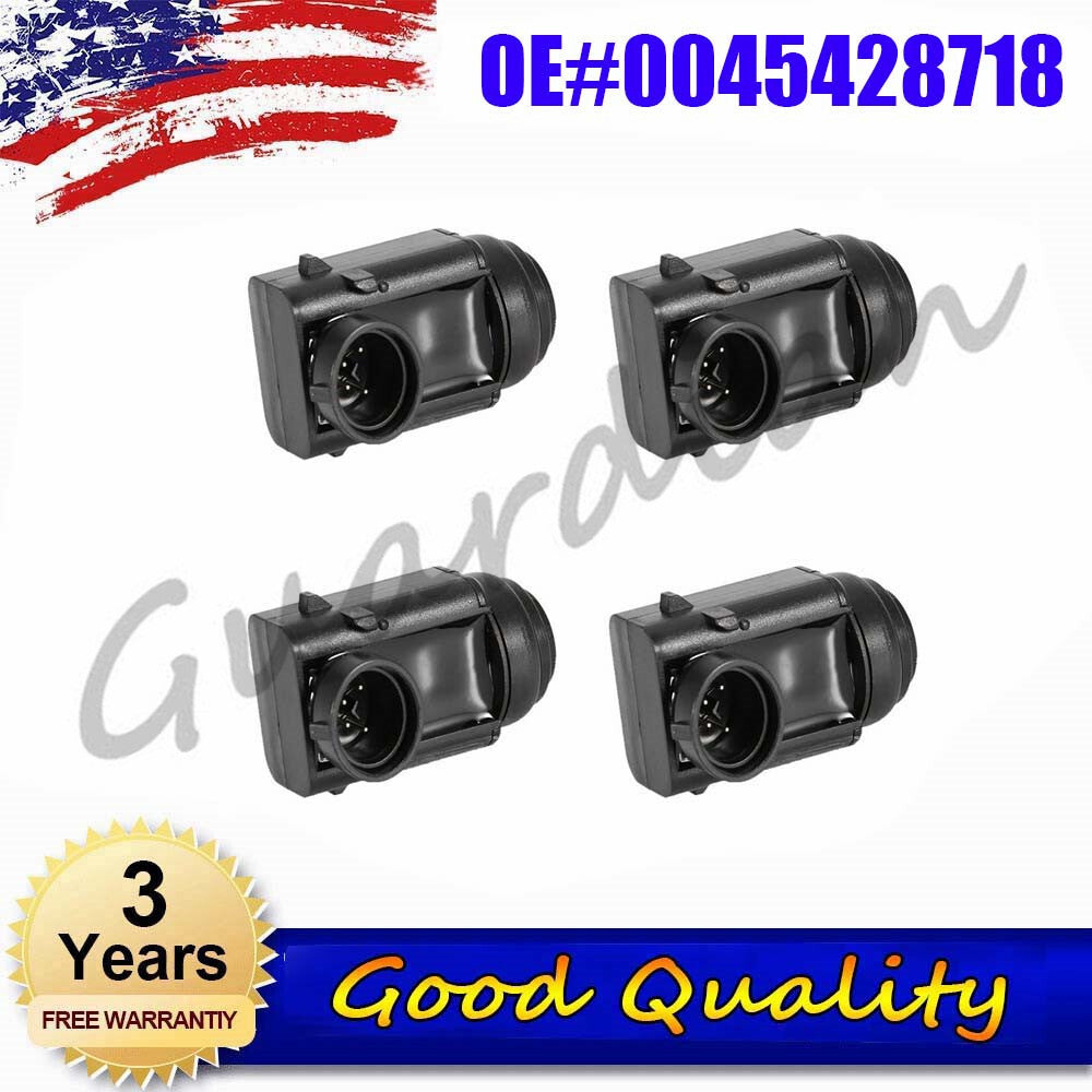4PCS PDC Parking Sensor 0045428718 for MERCEDES-BENZ SLK350 SLK280 SL63 SL600