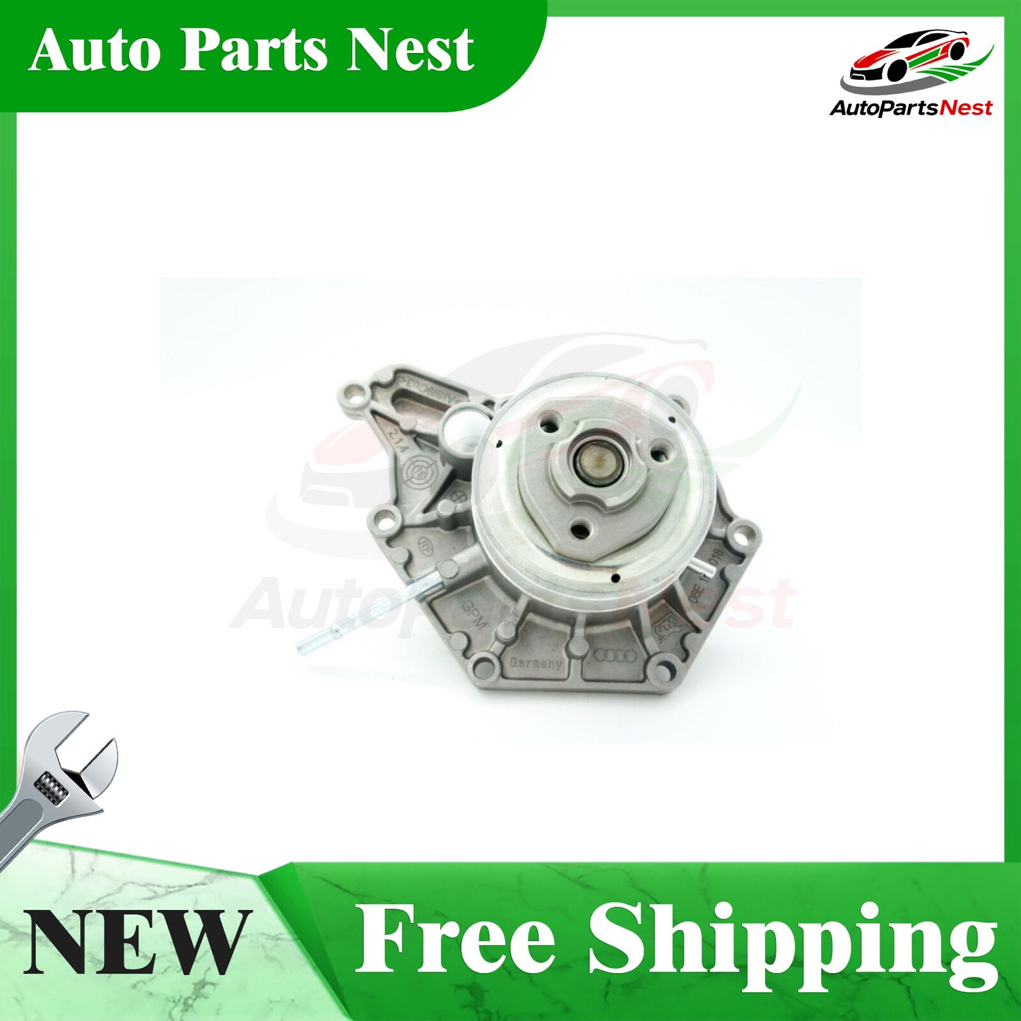 OEM 06E121016C Engine Water Pump for VW TOUAREG for AUDI Q5 S4 S5 SQ5 for A6 for A8 3.0 TFSI