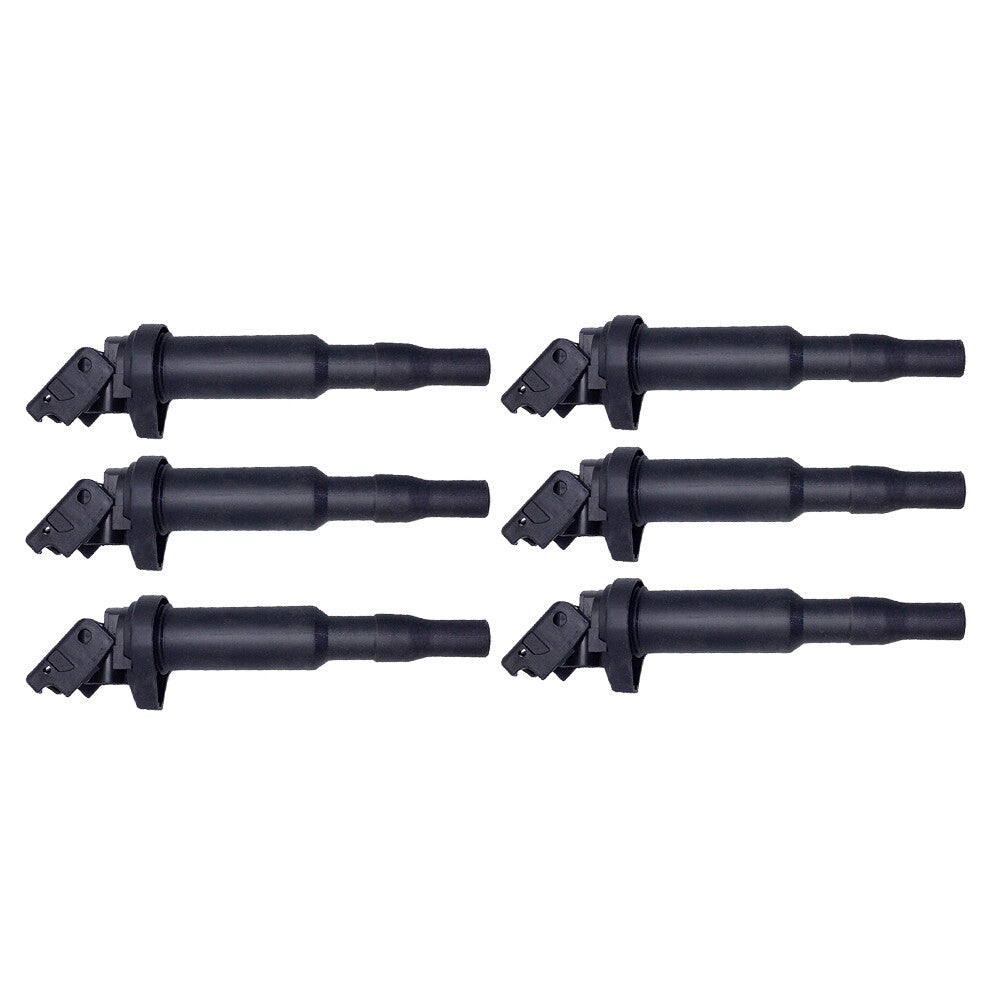 6x ignition coil with spark plug connector for BMW . OE12138657273 Warranty Extended Technical Support