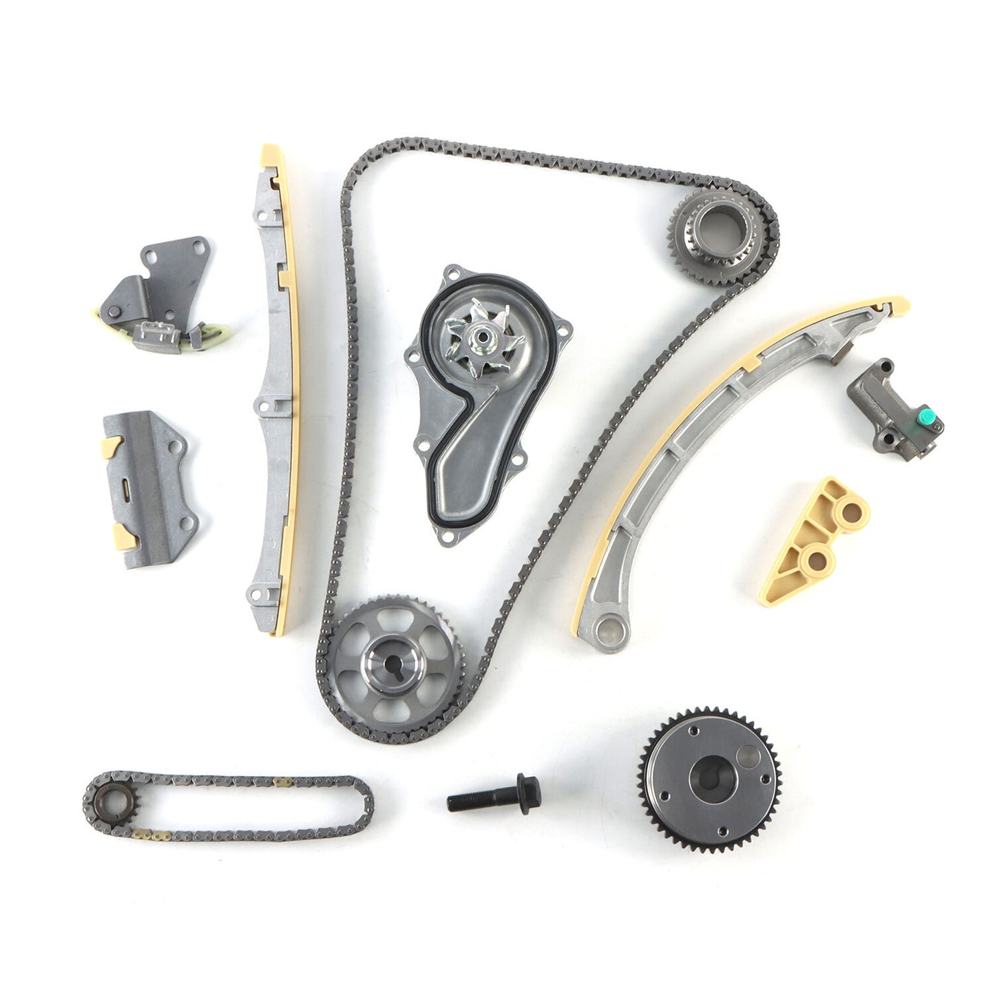 For 2008-12 for Honda Accord 2.4L Engine Timing Chain Kit Water Pump Sprocket Gear