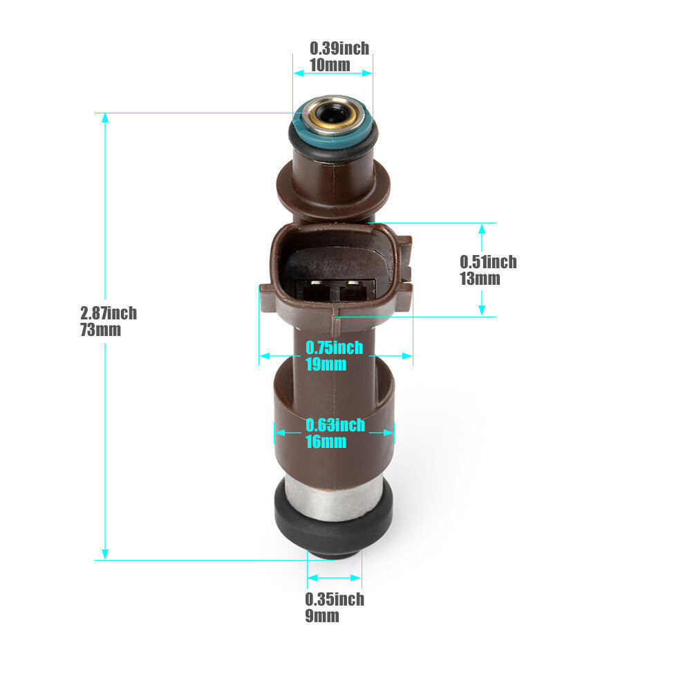 8pcs Fuel injectors for Toyota Tundra Sequoia 4Runner for Lexus GX470 4.7L 2005-2009