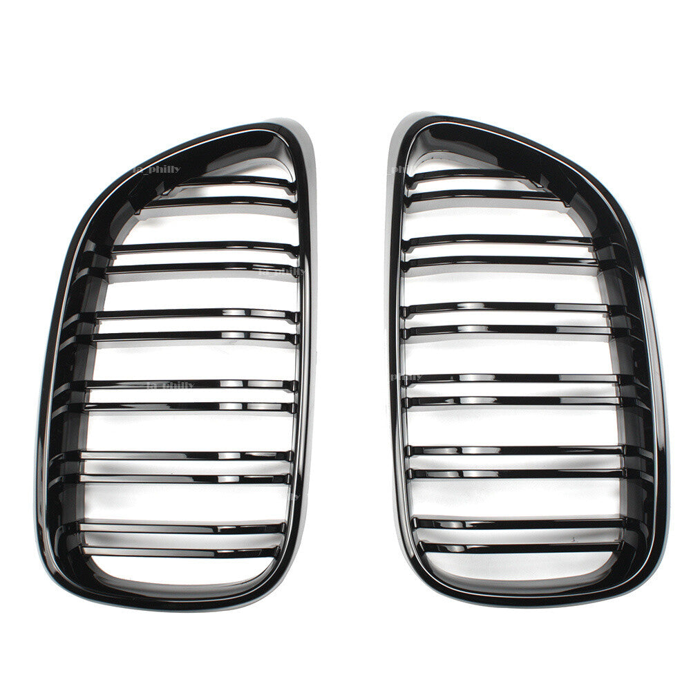 2x Front Bumper Kidney Grille Grill For 2014-18 for BMW F22 F23 220i 228i 235i M235i