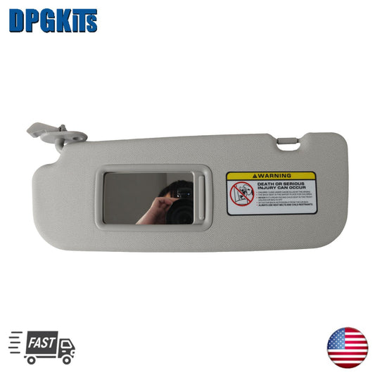 Driver Left Side Sun Visor w/Mirror for 2011-2015 for Hyundai for ELANTRA 852103X000TX