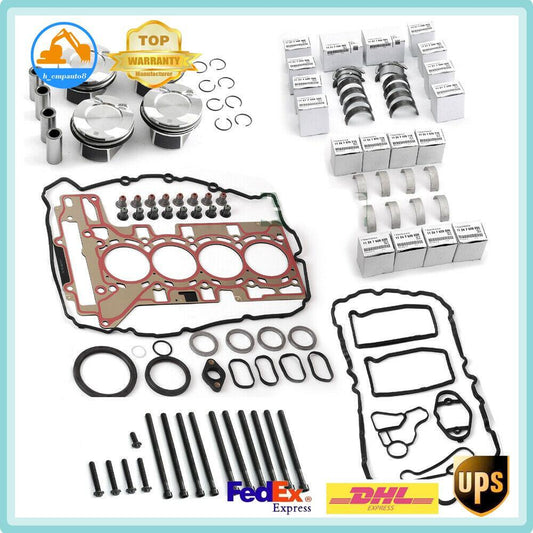Engine Overhaul Rebuild Gaskets Set CR 10:1 for BMW X3 X4 228i 428i N20 N26 2.0