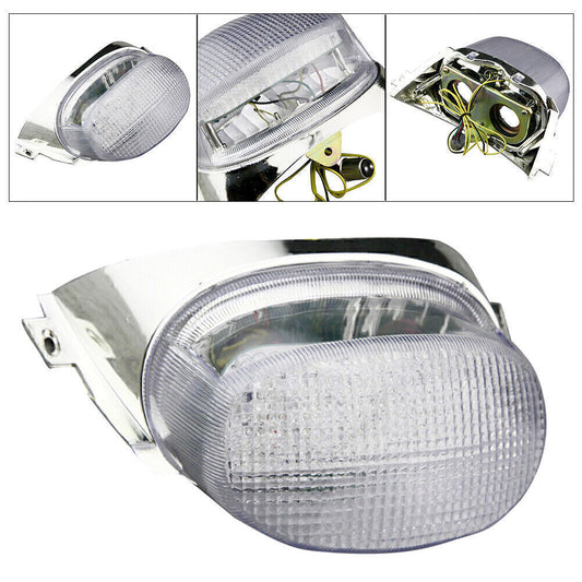 Clear Rear LED Tail Brake Light Turn Signal Lamp for SUZUKI GSXR600 750 1100
