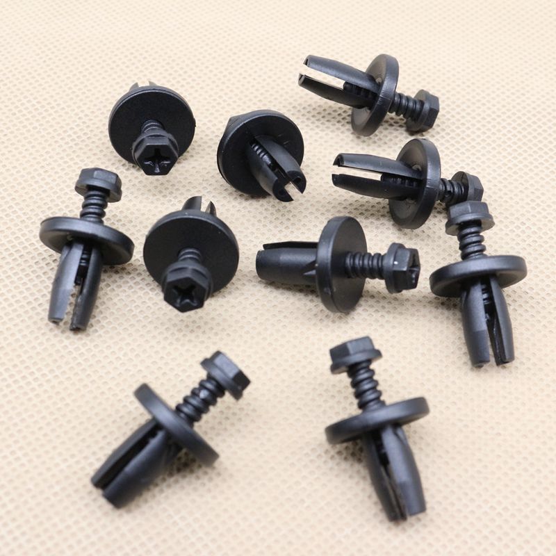 10-pack of anti-collision push-type clip fasteners for Chrysler 8880417