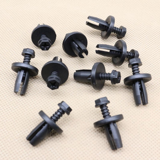 10-pack of anti-collision push-type clip fasteners for Chrysler 8880417