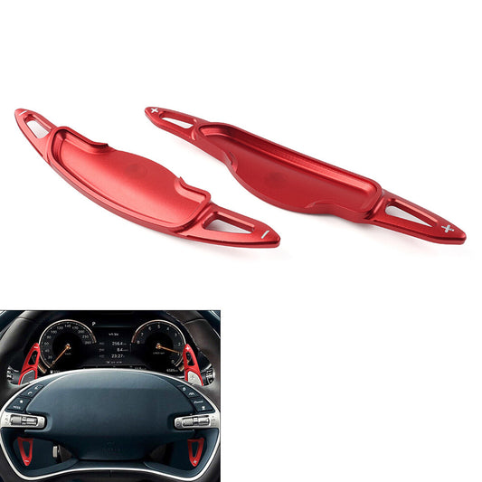 Aluminum Alloy Steering Wheel Paddle Shifter Extension for Genesis GV70 for GV80