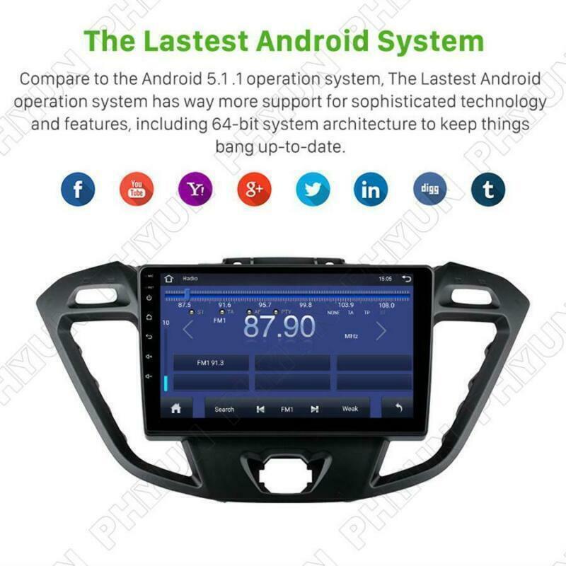 Android 10.0 Stereo Radio Player WiFi GPS Navigation for Ford Transit 2013-2018