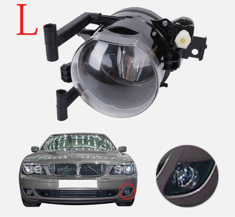 2-pack of front halogen fog lights for BMW E65, 750, 760, and E66 (63963415 / 416-)