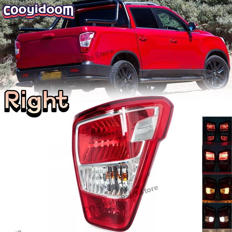 Right Side for Ssangyong Musso 2018-2020 Tail light Brake Stop Lamp