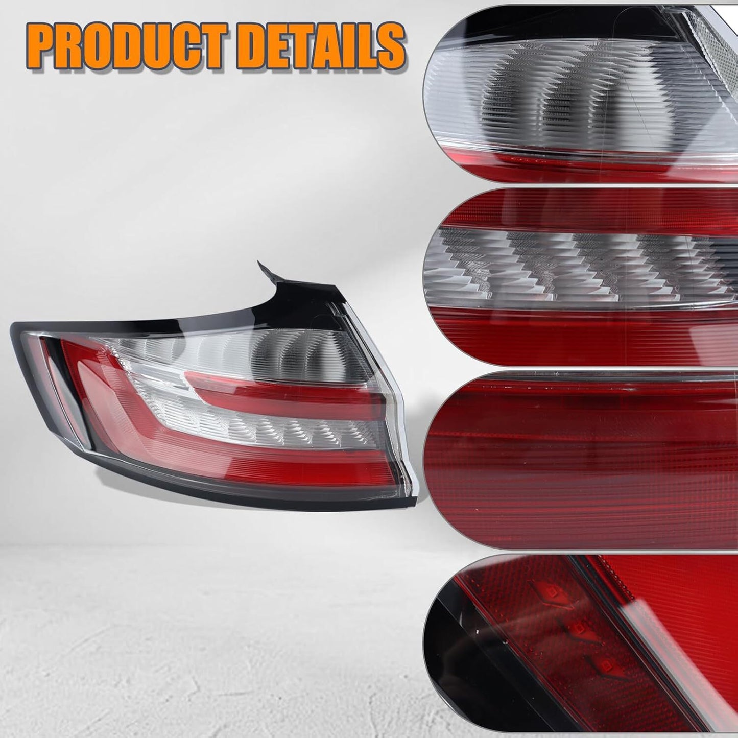 For 2019-2023 for Ford Edge ST/ST-Line/Titanium Outer LED Tail Light Left Side