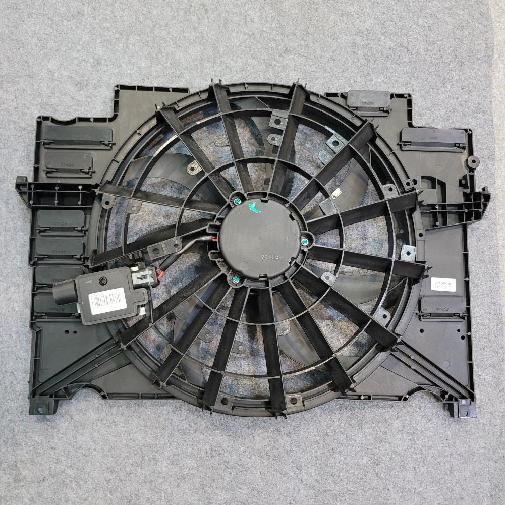 Radiator Cooling Fan Assembly for Jaguar XE XF 2017-2019