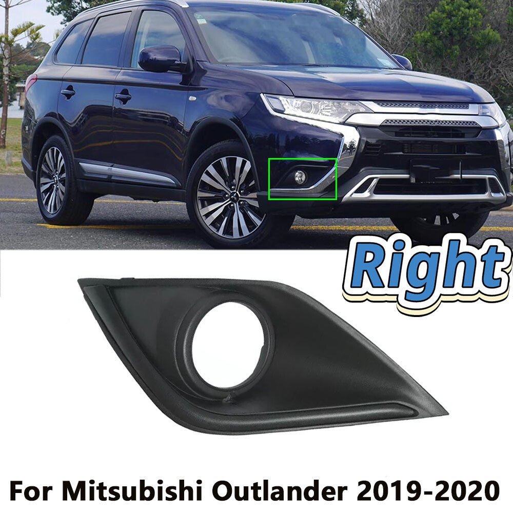 Front RH Bumper Fog Lamp Driving Lamp Cover for Mitsubishi Outlander 2019 2020