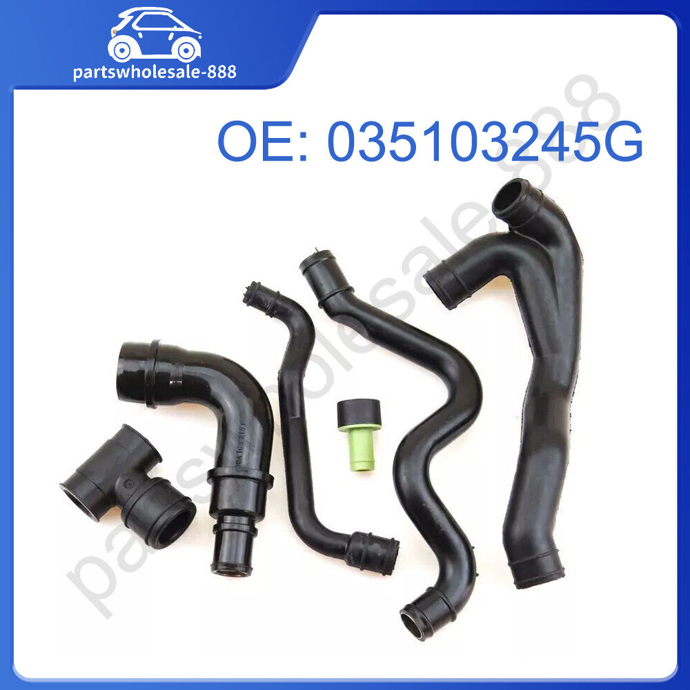 Set 6 PCV Crankcase Exhaust Breather Hose for VW for Jetta for Golf MK4 for Bora 035103245G