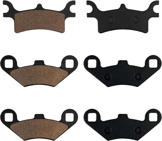 Front and Rear Brake Pad for Polaris Magnum 325 330 400 Scrambler 500 Twin 700