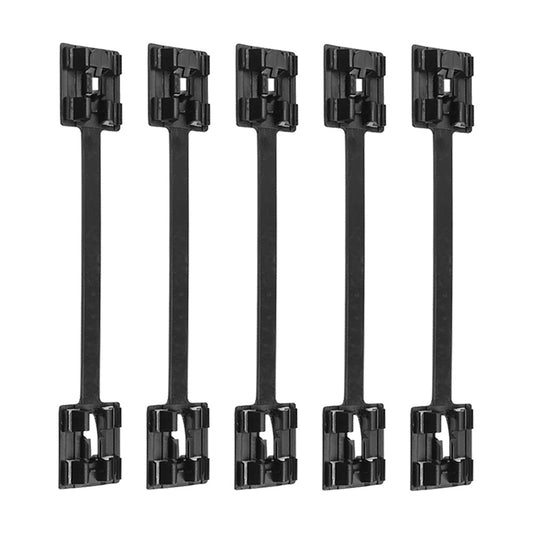 5X for Astra Corsa Vectra Zafira 1995-2014 Sill Strip Mounting Holder Clip Black